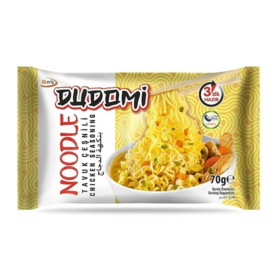 Dudomi Noodle Tavuk Eti Çeşnili 70 gr