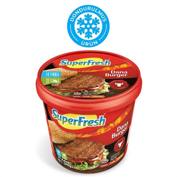 Superfresh Gourmet Hamburger 500 gr