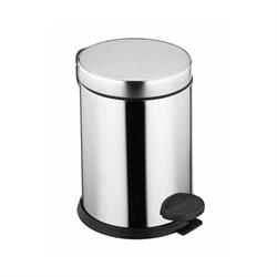 Çelik Ayna Krom Çöp Kutusu 3 Lt