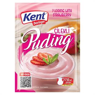 Kent Boringer Puding 125g Çilekli