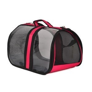 Bacco Milano Şeffaf Kedi Ve Köpek Çantası Pembe