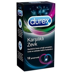 Durex Karşılıklı Zevk Prezervatif 12'li