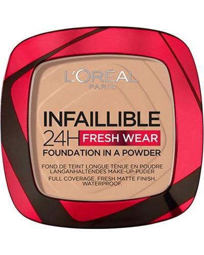 L'Oreal Paris Infaillible 24h Fresh Wear Pudra Fondöten 120 Vanilla