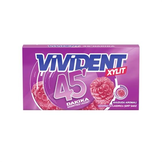 Vivident 45 Dk Ahududu Cüzdan 26 gr