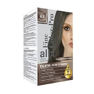 Alix Kit Saç Boyası 6.1 50 ml Küllü Koyu Kumral