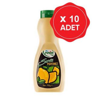 Pınar Mayonez Servis 700 Gr x 10 Adet