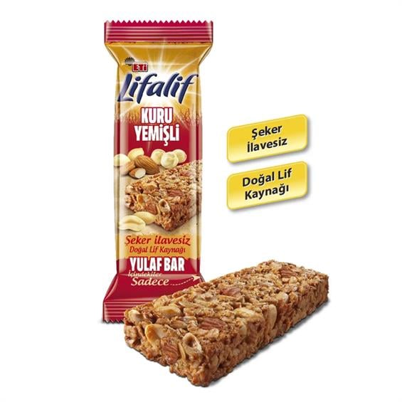 Eti Lifalif Kuruyemişli Müsli Bar 35 gr