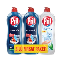 Pril Bulaşık Deterjanı 2x675 Ml+750 Ml 