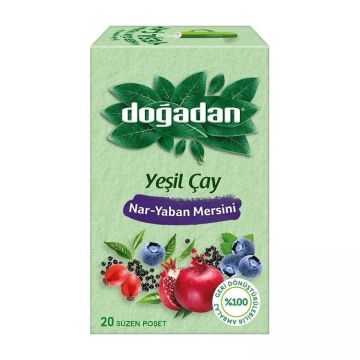 Doğadan Nar Yaban Mersinli Çay 20'li