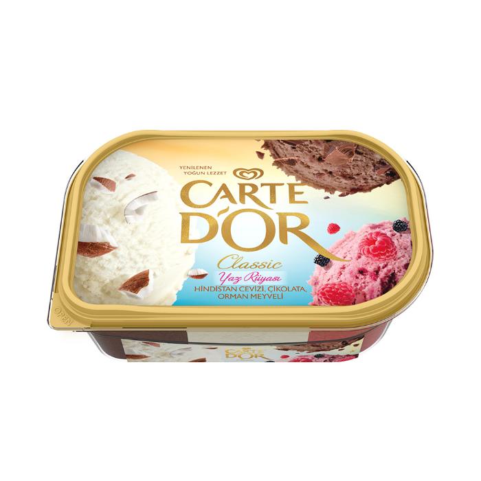 Algida Carte D'Or Classic Yaz Rüyası 925 ml