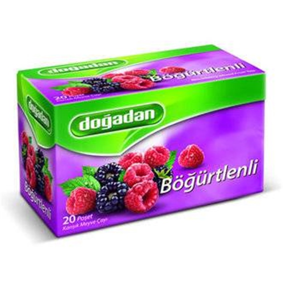 Doğadan Böğürtlen Çayı 20'Li 38 Gr