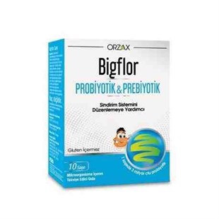 Bigflor 10 Saşe Probiotic & Prebiotic