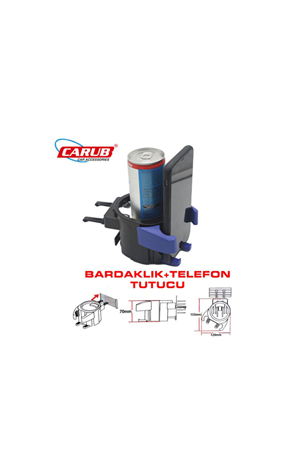 Carub Bardaklık + Telefon Tutucu