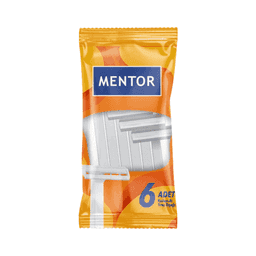 Mentor Tek Bıçak Tıraş Bıçağı 6'lı
