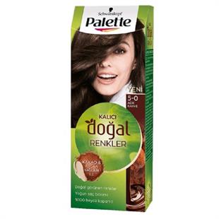 Palette Kalıcı Doğal Renkler Açık Kahve 5-0
