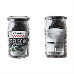 Kaan Siyah Yağlı Selecik Zeytin 450 Gr