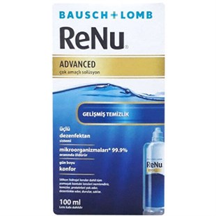 Renu Advanced Çok Amaçlı Lens Solüsyonu 100 ml