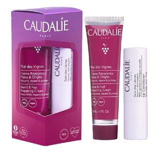 Caudalie The Des Vignes El ve Tırnak Kremi 30 ml + Dudak Kremi 4.5 gr