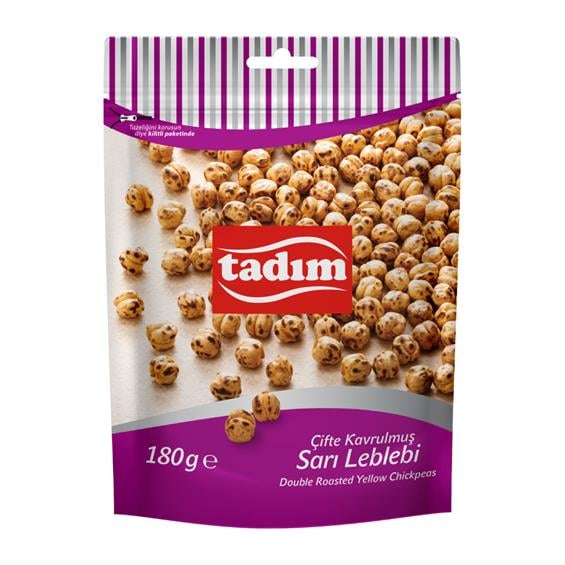 Tadım Çifte Kavrulmuş Sarı Leblebi 180 gr