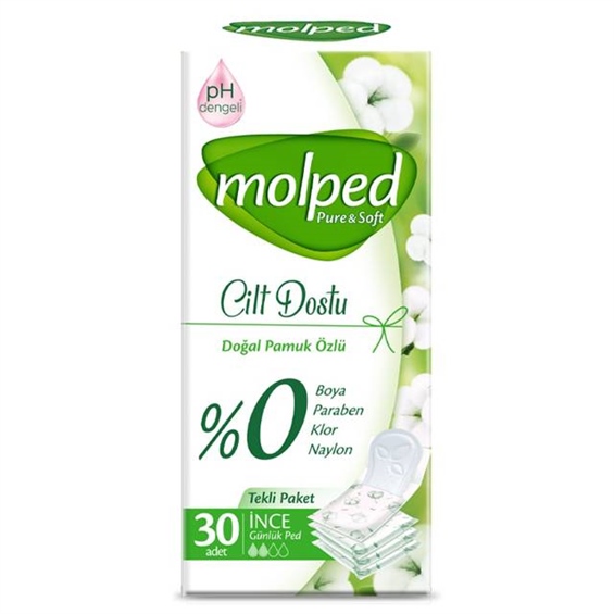 Molped Günlük Pure & Soft İnce Eko 30'lu
