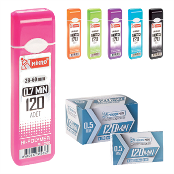 Mikro Min 60 MM 0.7 MM 120 Lİ M-1260 126007