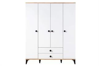 Cagiz Rüya 4 Kapılı Dolap / Atlantik Çam