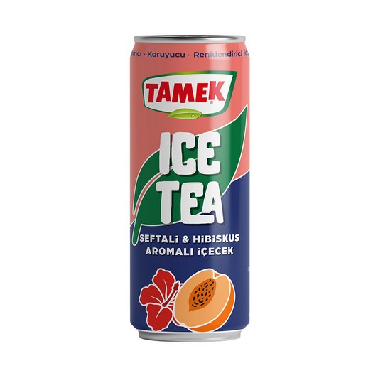 Tamek İce Tea Şeftali-Hibiscus 330 ml