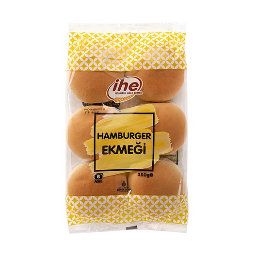 IHE Hamburger Ekmeği 350 gr 6'lı