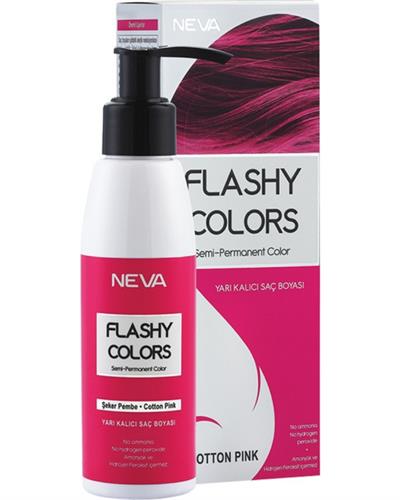 Flashy Colors Yarı Kalıcı Saç Boyası - Cotton Pink / Şeker Pembe 100 ml