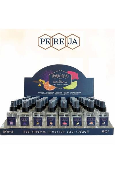 Peraja Pereja 8 Farklı Koku Spreyli Karma Koli 50 ml X 48 Adet