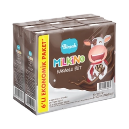 Birşah Milkino Kakaolu Süt 6x200 ml