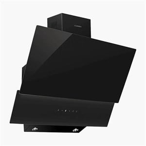 Luxell DA6-835 Siyah Cam Davlumbaz