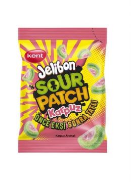 Kent Jelibon Sour Patch Kids Karpuz 80 Gr
