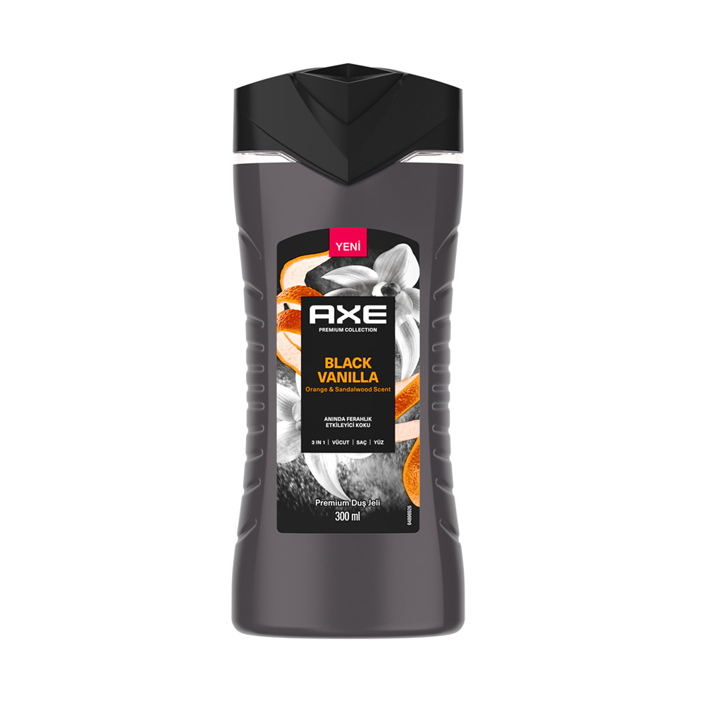 Axe Premium Collection Duş Jeli Black Vanilla 300 Ml