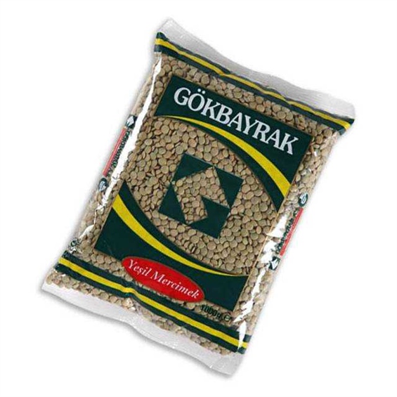 Gökbayrak Yeşil Mercimek 1 kg