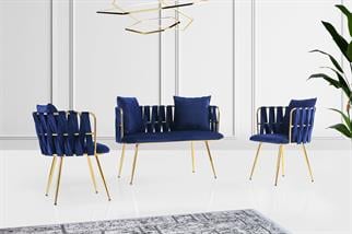 Karataş CC-2218 Çınar Çay Seti BF-12/Gold Ayak