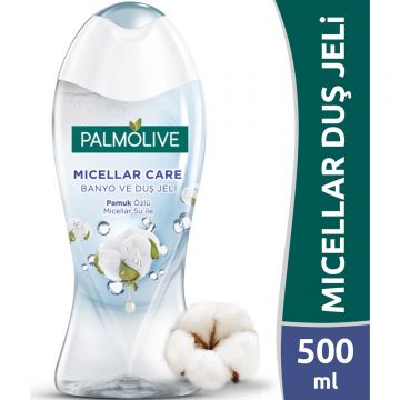 Palmolive Micellar Care Banyo ve Duş Jeli Pamuk Özlü 500 Ml