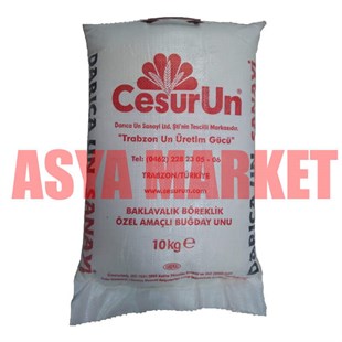 Cesur Un 10Kg Darıca Un Sanayi Baklavalık Böreklik Unlar