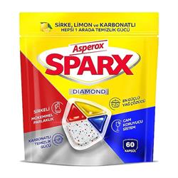 Asperox Sparx Diamond Bulaşık Makinesi Kapsülü 60'lı