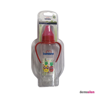 Bambino Natural Pp Kulplu 250 Ml Biberon Krem B066