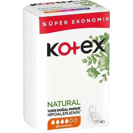 Kotex Natural Ultra Hijyenik Ped Süper Ekonomik Normal 20'li
