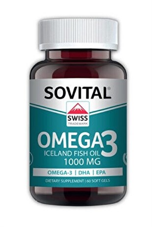 Sovital Swiss Trademark Omega 3 1000 mg