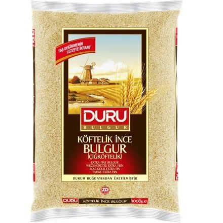 Duru Bakliyat Çiğ Köftelik Bulgur 1 kg