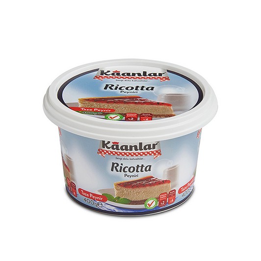 Kaanlar Ricotta Peynir 400 gr