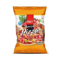 Nimet Dondurulmuş Pizza 4x205 G