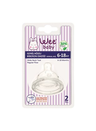 Wee Baby Geniş Ağızlı Biberon Emziği