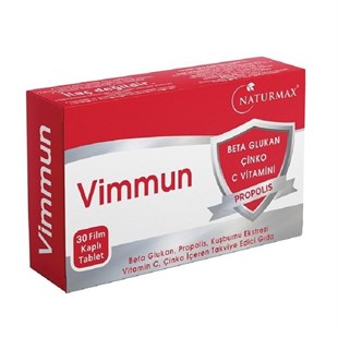 Naturmax Vimmun Bağışıklık Güçlendirici 30 Tablet