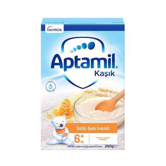 Aptamil Sütlü İrmikli - Ballı 250 gr