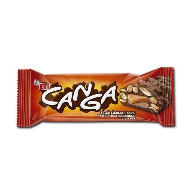 Eti Canga Sütlü Çikolata Kaplı  Nuga Bar 45 gr