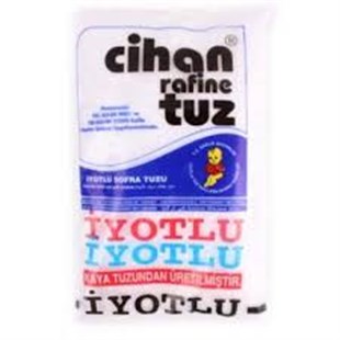 CİHAN TUZ 1,5 KG İYOTLU